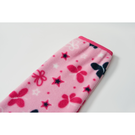 Mikina fleecová bez kapuce s motýlky Moderní vzhled