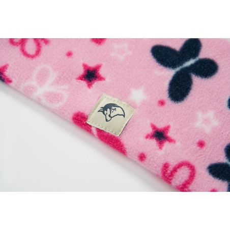 Mikina fleecová bez kapuce s motýlky Moderní vzhled