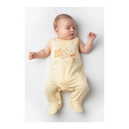 Kojenecké dupačky Baby - medvídek vel.68