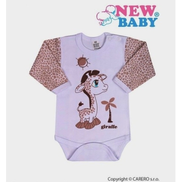 Kojenecké body - žirafka NEW BABY