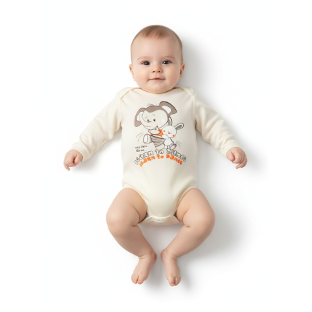 Kojenecké bavlněné body - sloník