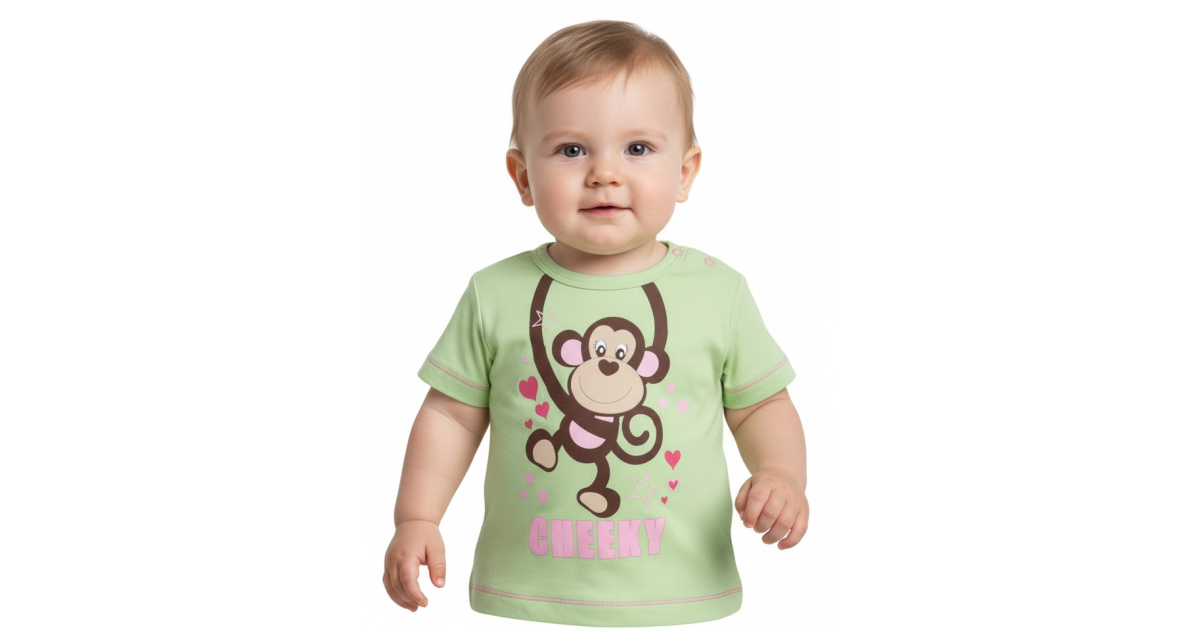 Kojenecké tričko opička vel. 62 / 68