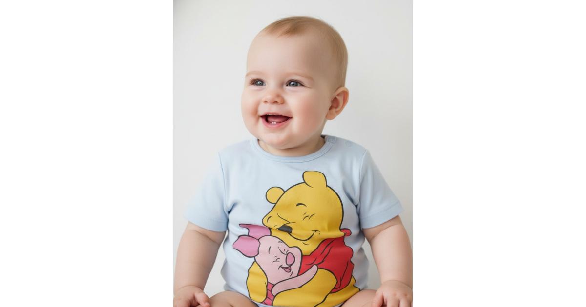 Kojenecké tričko s medvídek Pů Disney