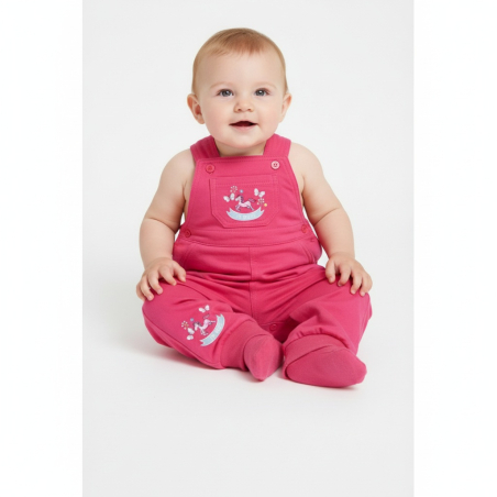 Kojenecké tepláky s laclem - zahradníčky Kugo