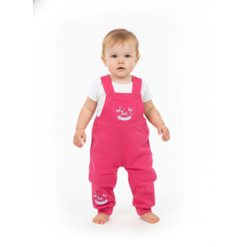 Kojenecké tepláky s laclem - zahradníčky Kugo