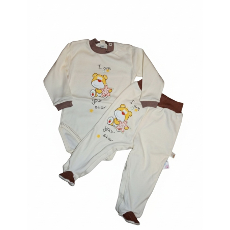 Kojenecká souprava - medvídek vel. 74