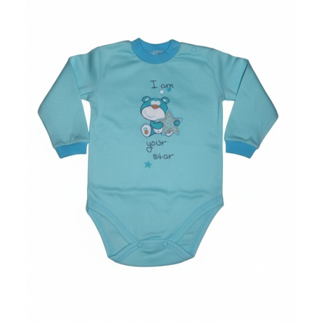 Kojenecké bavlněné body -  medvídek