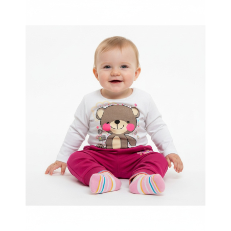 Kojenecké tričko a tepláčky pro holčičku vel. 68