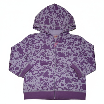 Kojenecká tepláková souprava - srdíčková Wolf