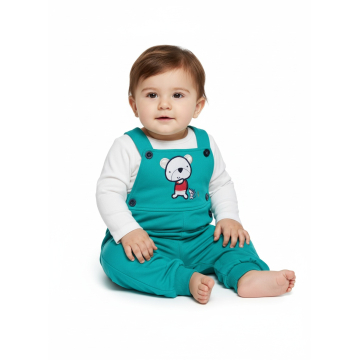 Kojenecké tepláčky s laclem Wolf