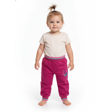 Dívčí tepláky Kugo s nápletem - víla