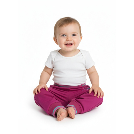 Dívčí tepláky Kugo s nápletem - víla