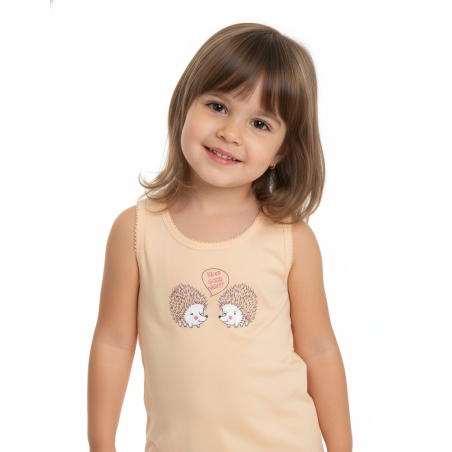 Dívčí spodní košilka tílko Wolf - JEŽEK