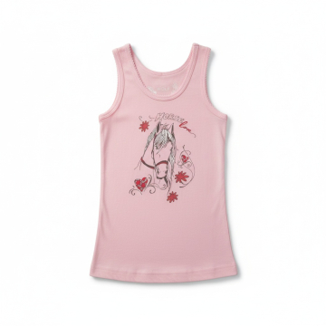 Dívčí spodní košilka -tílko - koníček Wolf